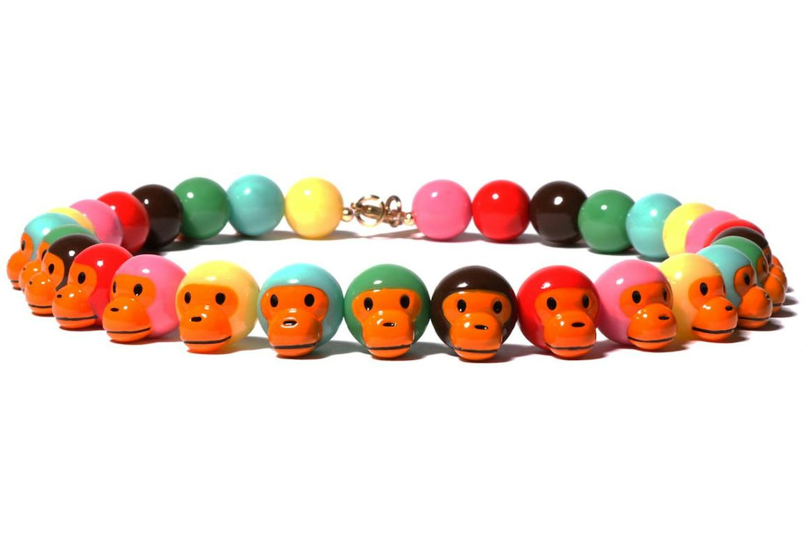 BAPE Women's Baby Milo Necklace Multi