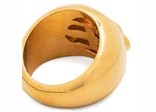 Balenciaga BB Signet Ring Gold