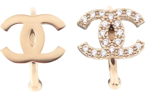 Chanel CC Lip Rings Glod