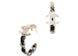 Chanel Creoles Earrings Gold/Black/Crystal (ABB971 B14689 NS659)