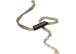 Chanel Gold Necklace AB9374 Gold/Black