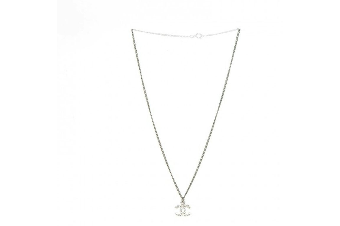 Chanel Timeless CC Necklace Crystal