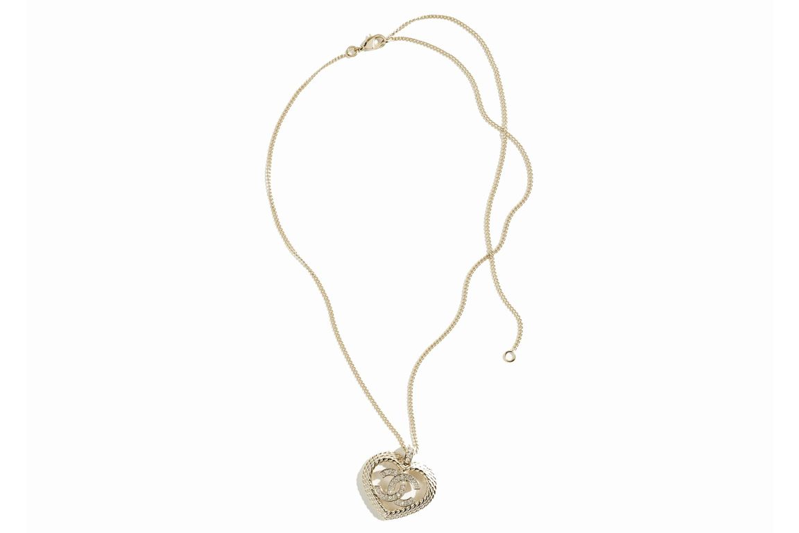 Chanel Pendant Necklace Gold/Crystal (ABC964 B16069 NW150)
