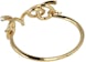 Ferragamo Gold Ferragamo Sculptural Bangle