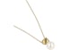 Ferragamo Sculptural Pendant Faux Pearl Necklace Multi