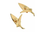 Givenchy Sho Bird Earrings Gold