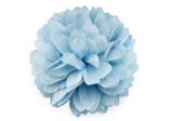 Gucci Flower Silk Brooch Blue