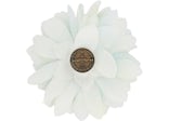 Gucci Flower Silk Brooch White Matte