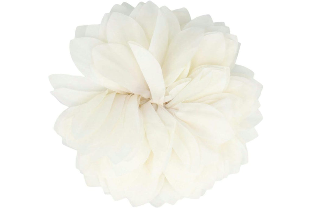 Gucci Flower Silk Brooch White