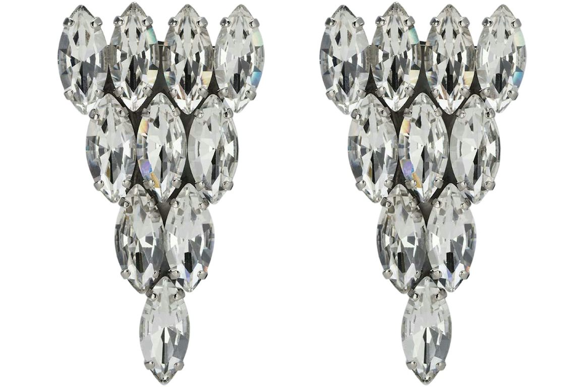 Gucci Geometric Shape Earrings Palladium-tone