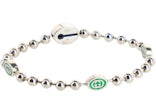 Gucci Interlocking G Boule Chain Bracelet Silver