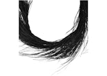 Gucci Ostrich Feather Choker Necklace Black