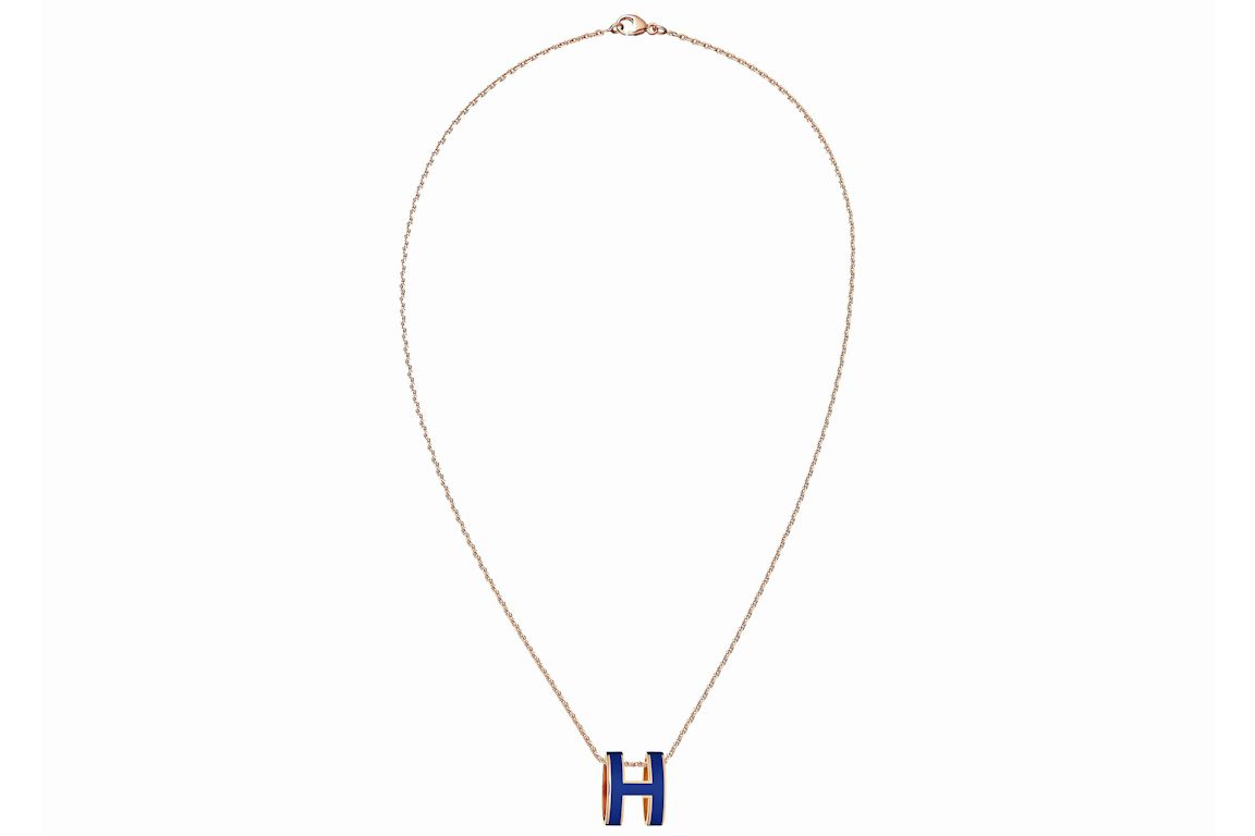 Hermes Pendant Pop H Bleu Royal