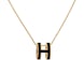 Hermes Mini Pop H Pendant Noir