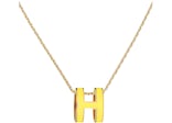 Hermes Pendant Pop H Mimosa Yellow