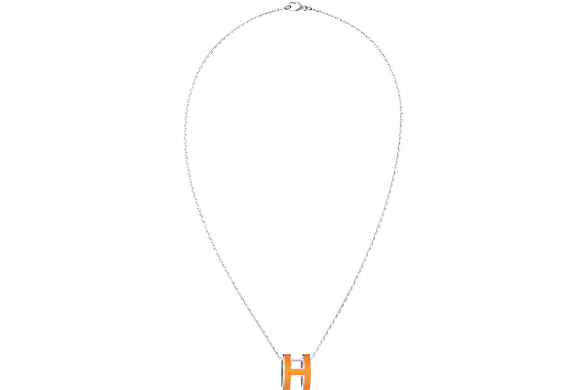 Hermes Pendant Pop H Orange