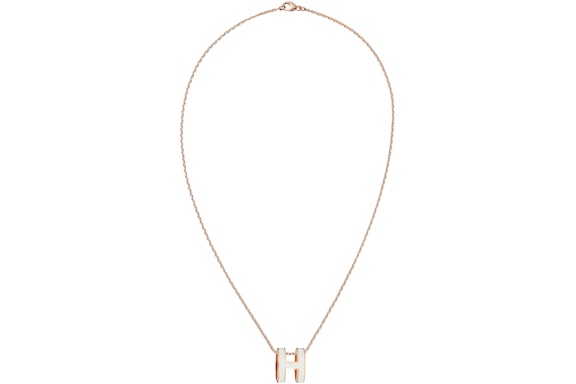 Hermes Pendant Pop H Blanc