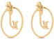Louis Vuitton LV Eclipse Earrings Gold