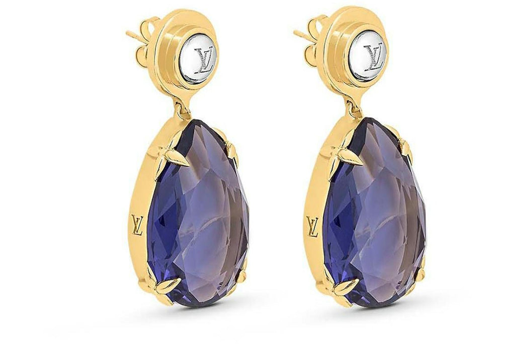 Louis Vuitton LV Heirloom Earrings Purple