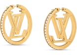 Louis Vuitton Louise Pearls Earrings Gold