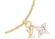 Louis Vuitton x Takashi Murakami Monogram Multicolor Necklace Gold-tone