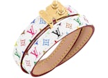 Louis Vuitton x Takashi Murakami Signature Bracelet White Multicolored