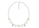 Philipp Plein 3D $kull Crystal Cable Chain Necklace Two Tone