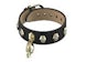 Philipp Plein 3D $kull Crystal Calf Leather Bracelet Gold