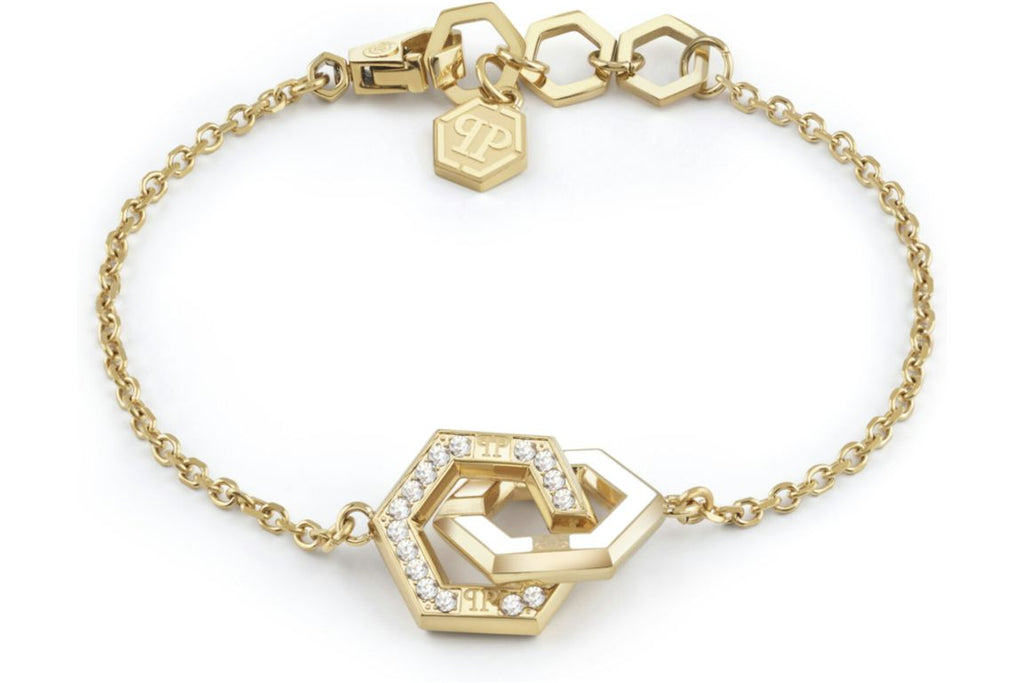 Philipp Plein Legacy Cable Chain Bracelet Gold