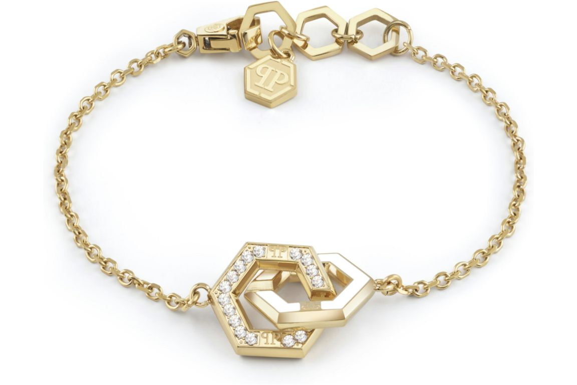 Philipp Plein Legacy Cable Chain Bracelet Gold