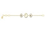 Philipp Plein Plein Mini Logo Cable Chain Bracelet Gold
