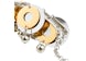 Rabanne H&M Short Necklace Embellished with Beaded Discs Silver/Gold