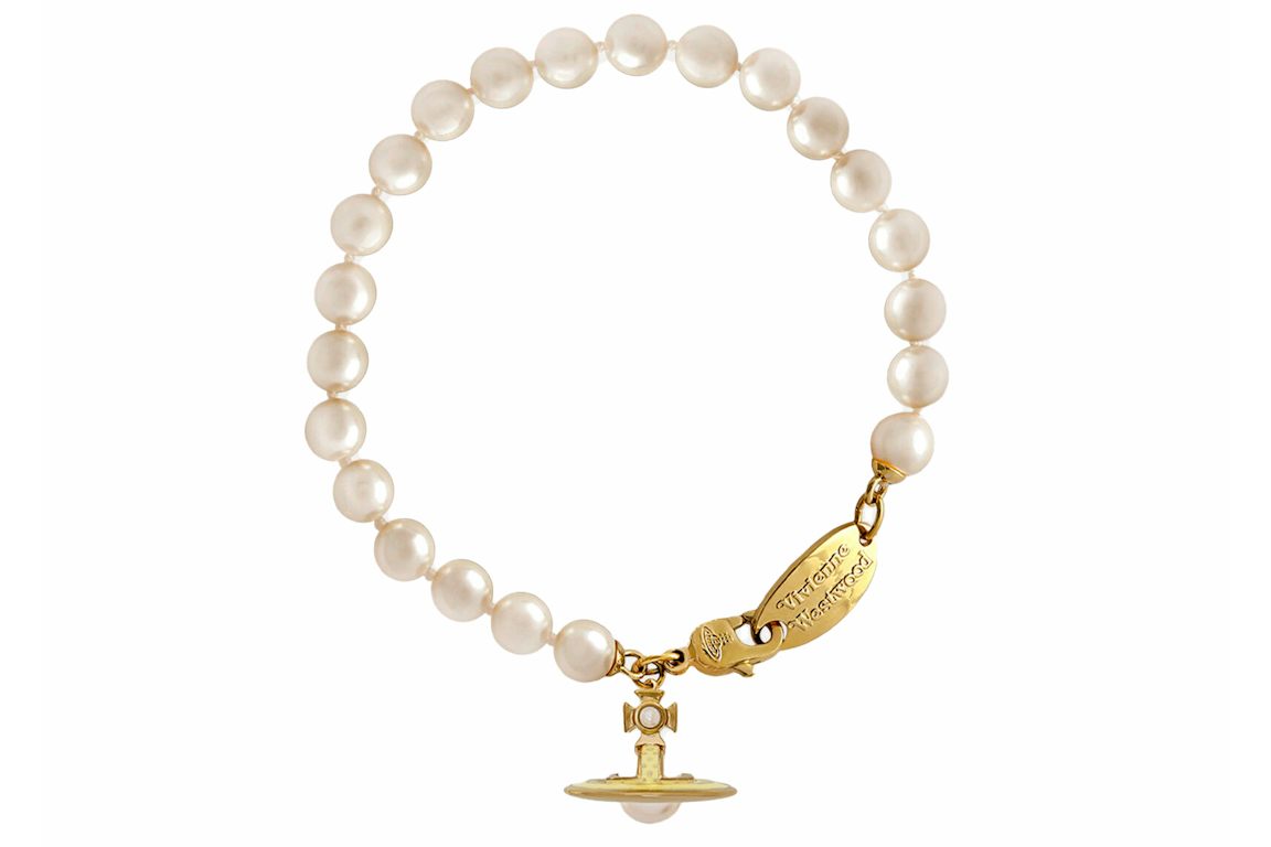 Vivienne Westwood Bracelet Simonetta Pearl Gold