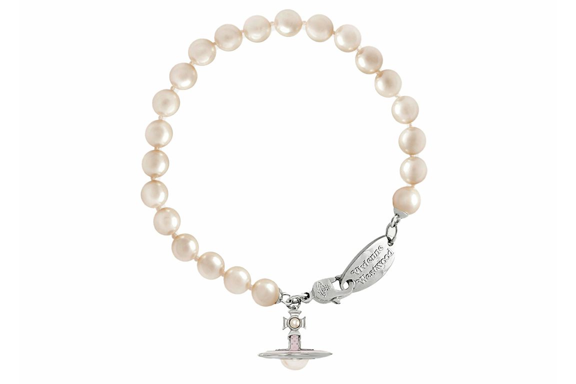 Vivienne Westwood Bracelet Simonetta Pearl Silver