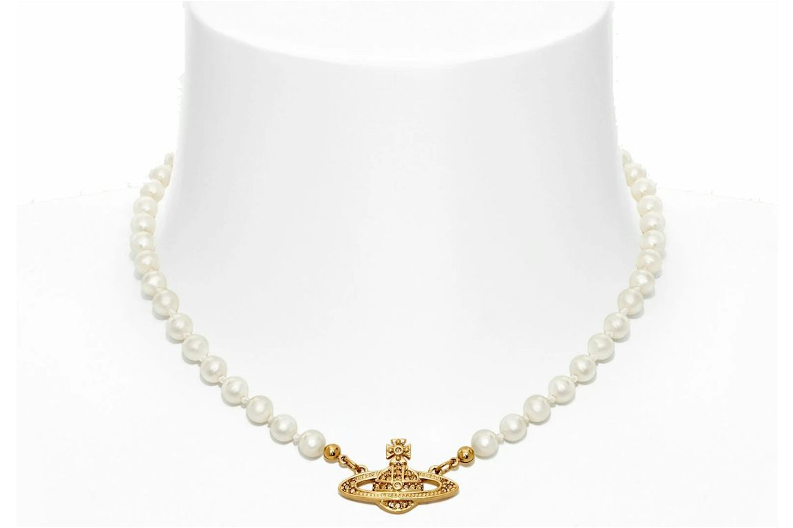 Vivienne Westwood Choker Mini Bas Relief Gold