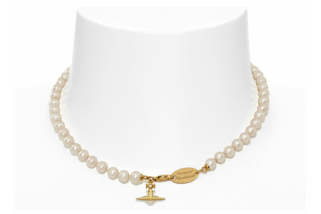 Vivienne Westwood Necklace Simonetta Pearl Gold
