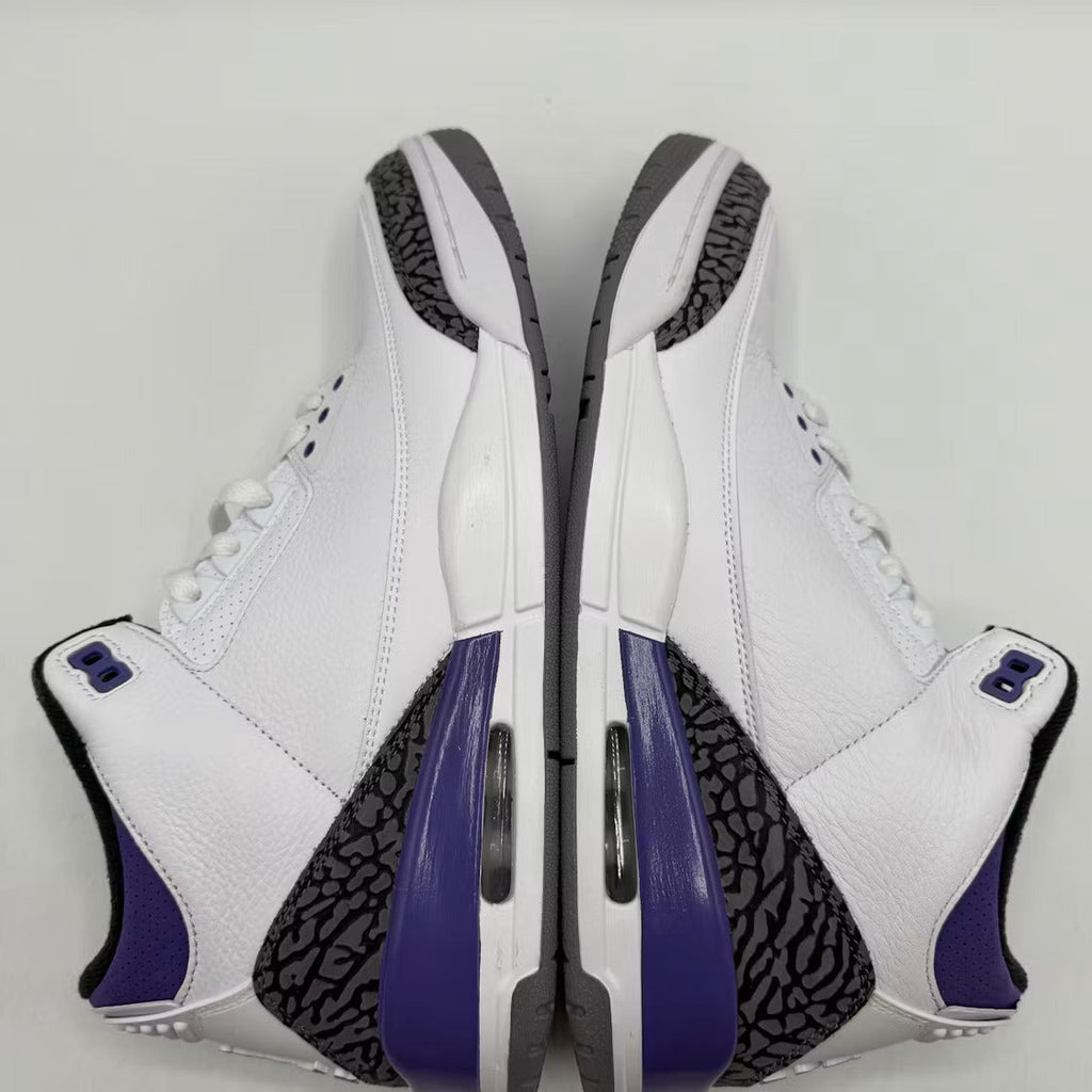 Used - Air Jordan 3 Retro Dark Iris - US M 11 - detail 2