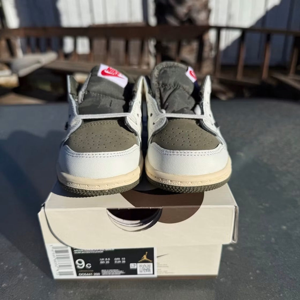 Air Jordan 1 Retro Low OG SP Travis Scott Medium Olive (TD) - US 9C - New - Other - detail 3