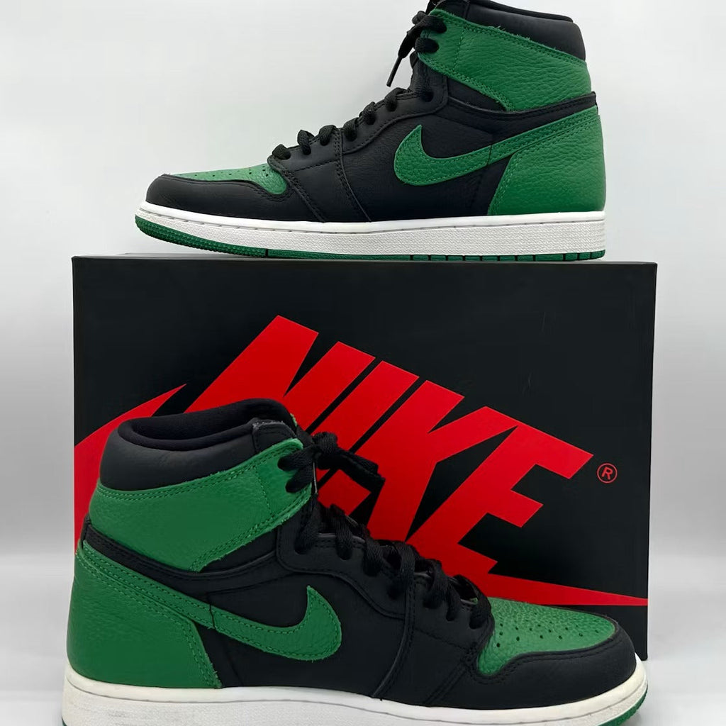 Used - Air Jordan 1 Retro High Pine Green Black - US M 9 - detail 2