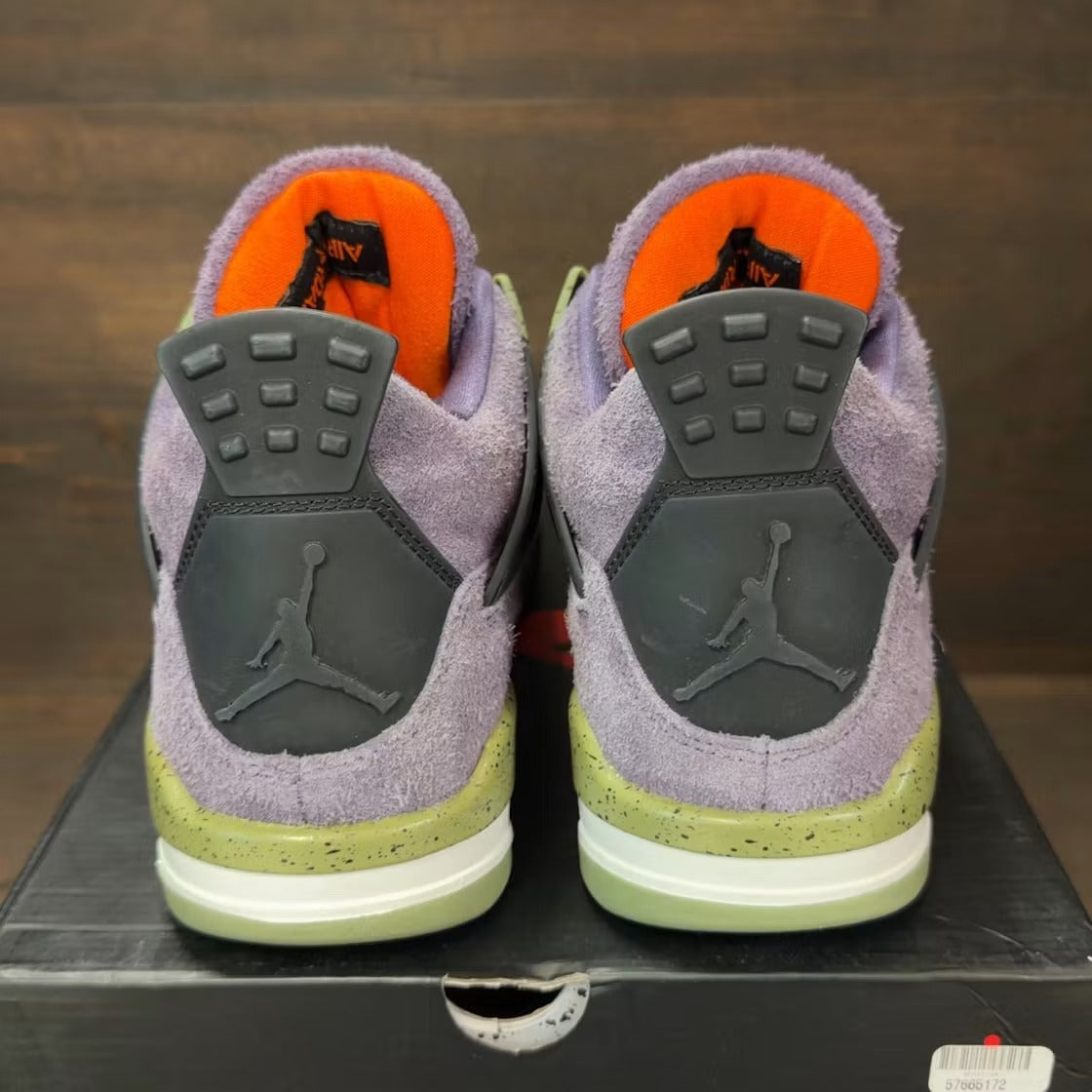 Used - Air Jordan 4 Retro Canyon Purple (Women's) - US W 8.5 - detail 4