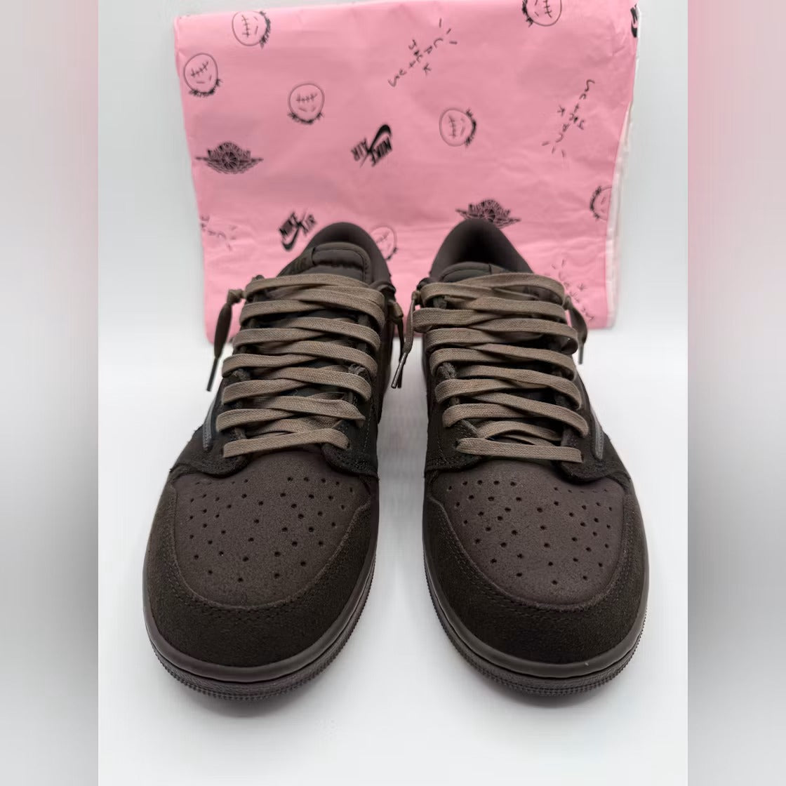 Air Jordan 1 Retro Low OG SP Travis Scott Velvet Brown - US M 10 - New - Other - detail 2
