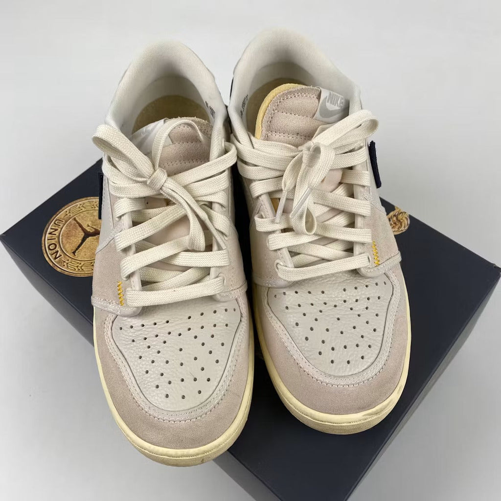 Used - Air Jordan 1 Retro AJKO Low SP Union Sail Leather - US M 9.5 - detail 3