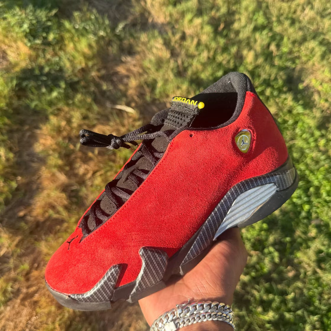 Used - Air Jordan 14 Retro Ferrari (2025) (GS) - US 6.5Y - detail 2