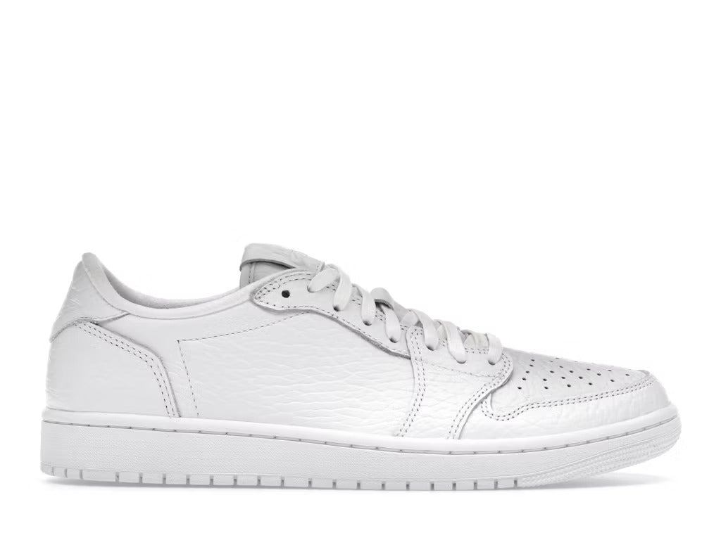 Air Jordan 1 Retro Low Swooshless Triple White (2025) - catalog main image