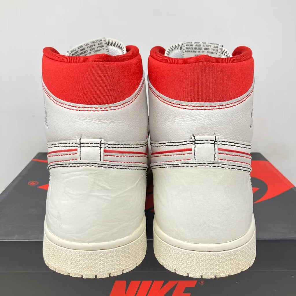 Used - Air Jordan 1 Retro High Phantom Gym Red - US M 11 - detail 3