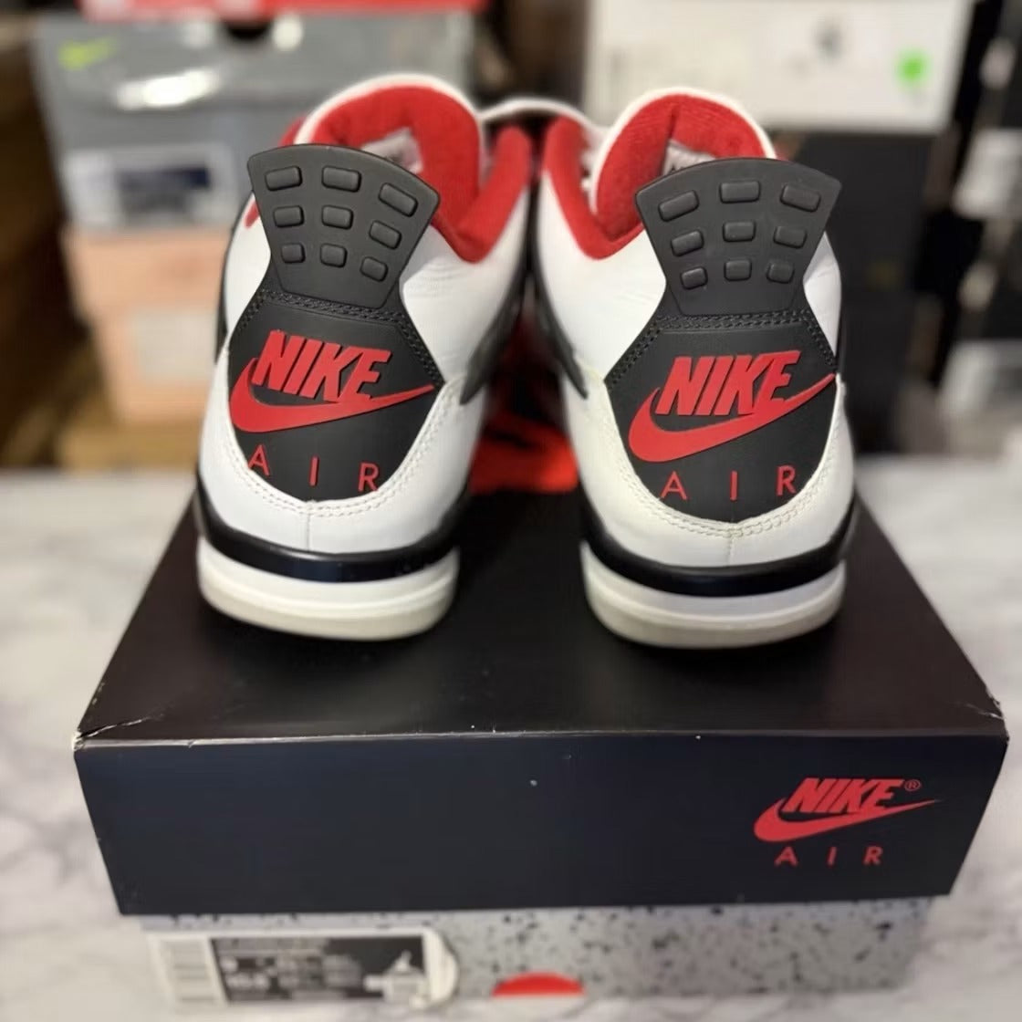 Used - Air Jordan 4 Retro Fire Red (2020) - US M 9 - detail 5