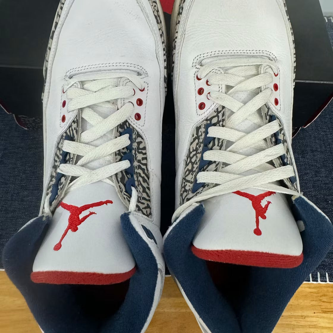 Used - Air Jordan 3 Retro True Blue (2016) - US M 11.5 - detail 3