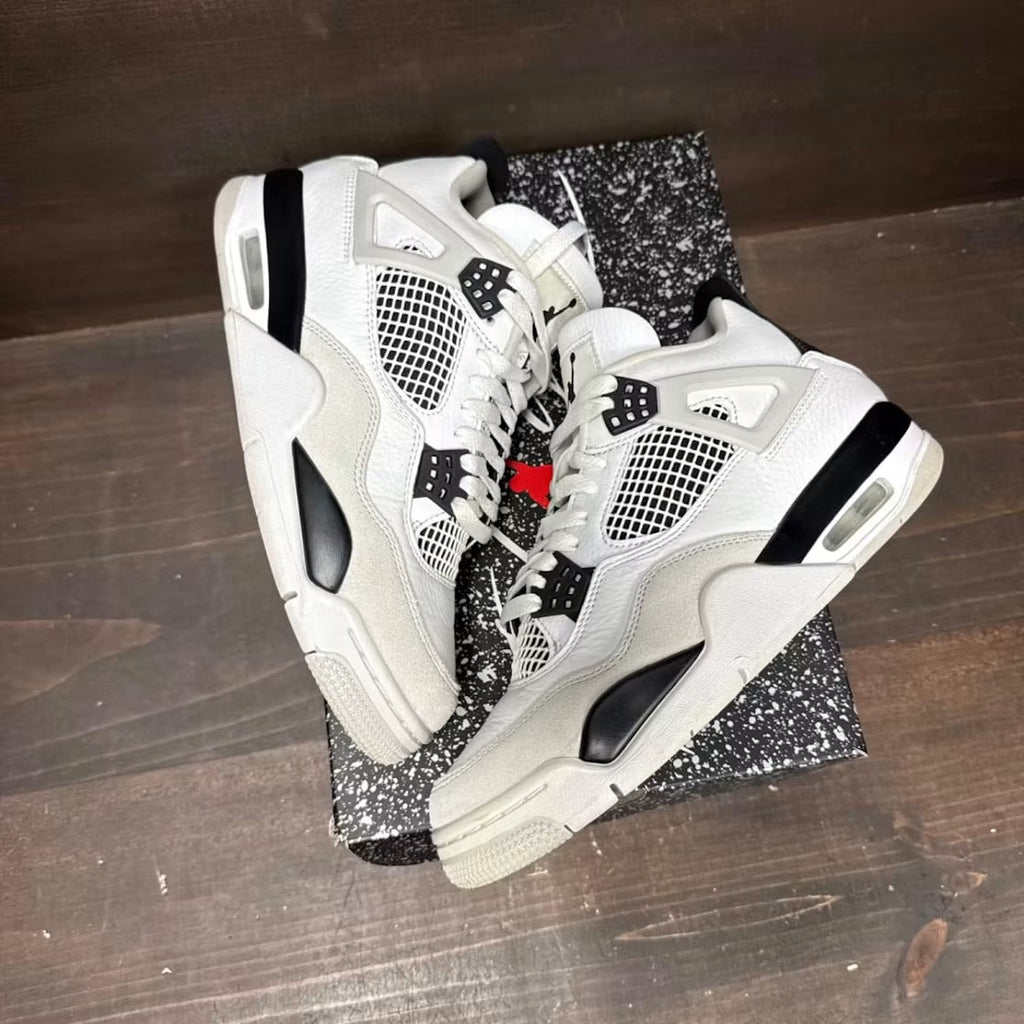 Used - Air Jordan 4 Retro Military Black - US M 7.5 - detail 3