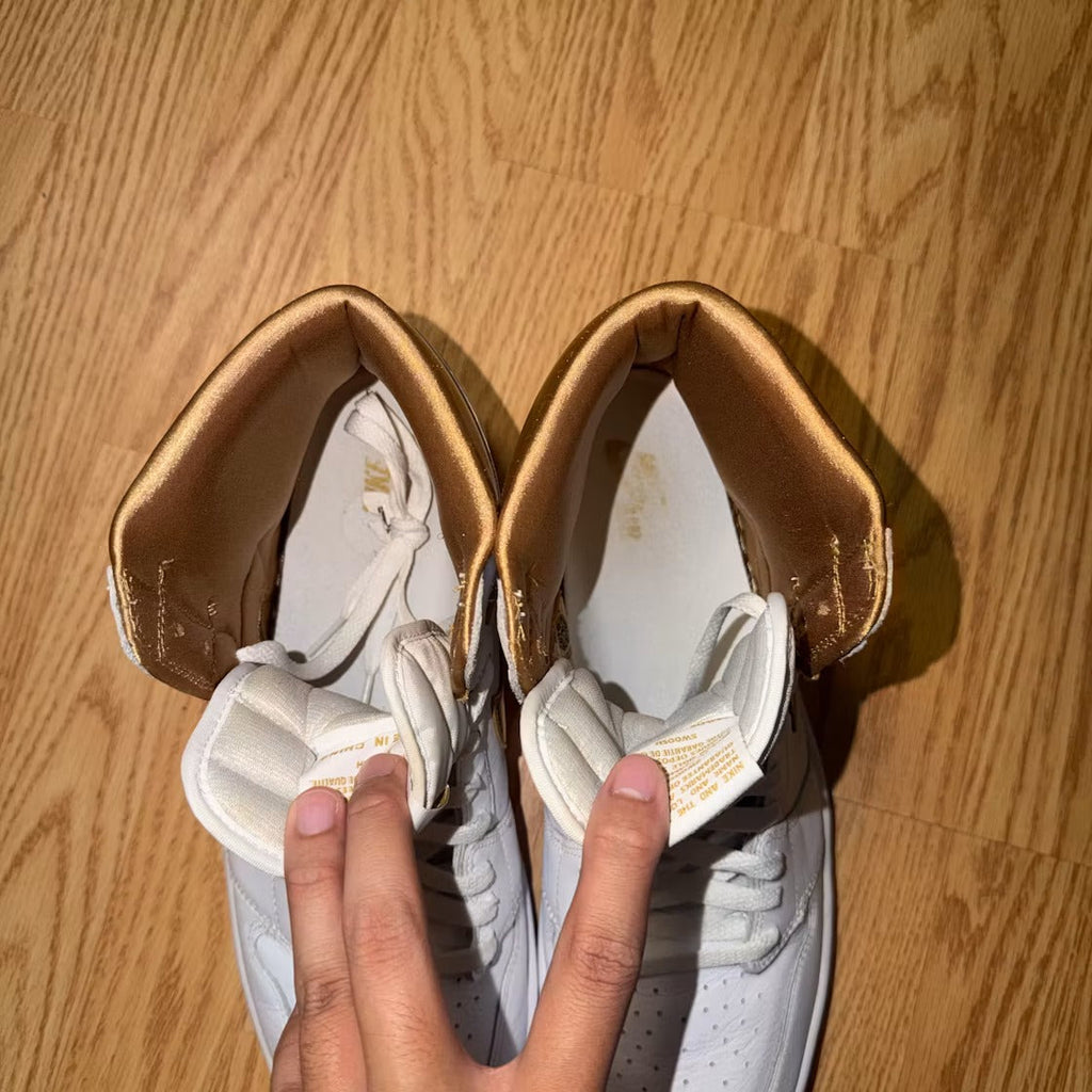 Used - Air Jordan 1 Retro High OG Metallic Gold (Women's) - US W 14.5 - detail 3
