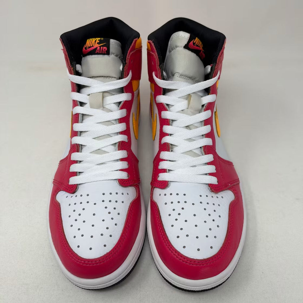 Used - Air Jordan 1 Retro High OG Light Fusion Red - US M 9.5 - detail 4